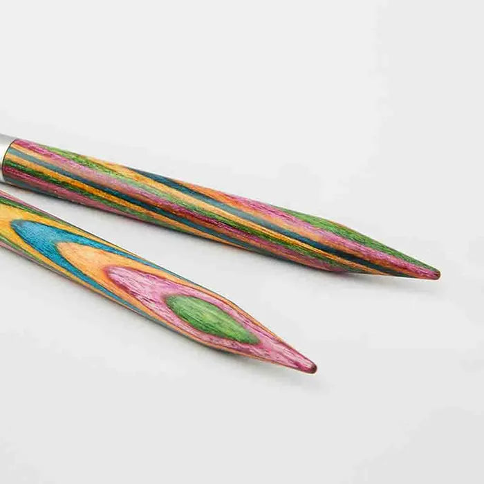 KnitPro Symfonie mediniai prisukami virbalai 10cm-13cm