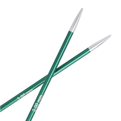 KnitPro Zing metaliniai prisukami virbalai 10cm - 13cm