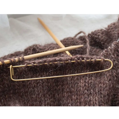 Seeknit Mezgimo akių laikikliai 2vnt. 13cm (auksiniai)