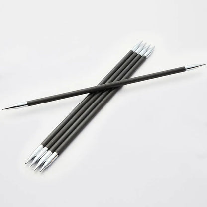 KnitPro Karbonz mezgimo virbalai kojinėms 20cm