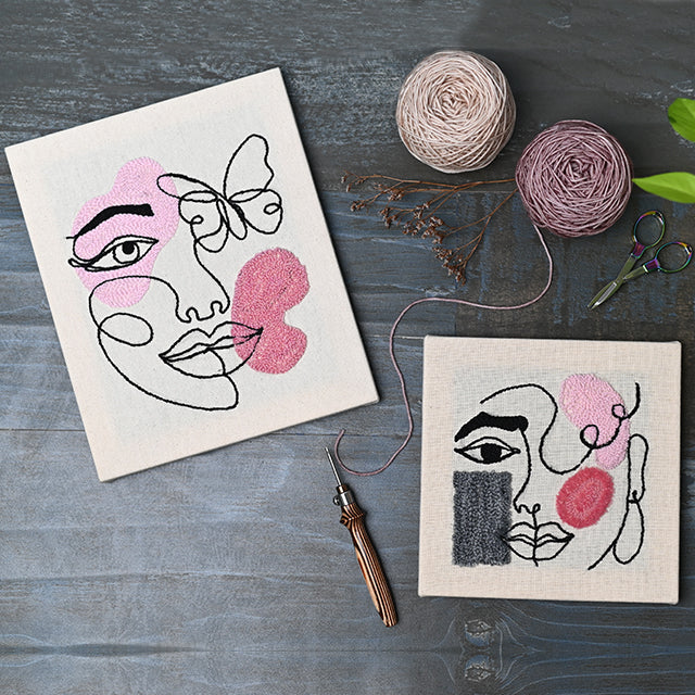 KnitPro frames for loop embroidery