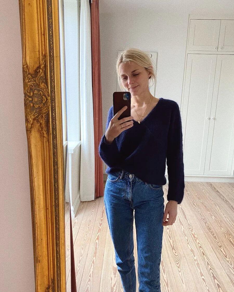 PetiteKnit Cumulus Blouse - Schema