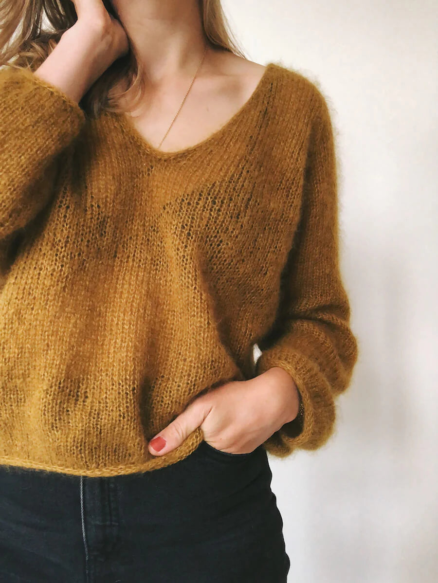 PetiteKnit Cumulus Blouse - Schema