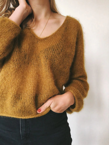 PetiteKnit Cumulus Blouse - Schema