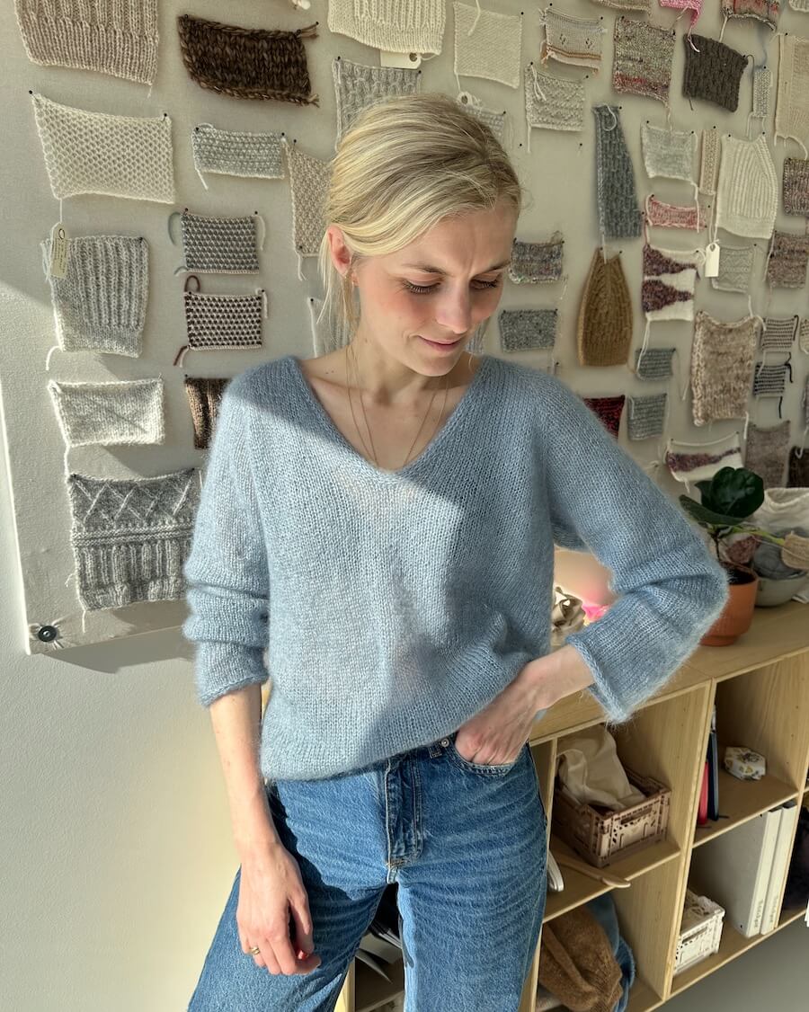 PetiteKnit Cumulus Blouse - Schema