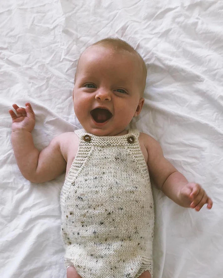 PetiteKnit Little Sister's Romper Baby - Schema