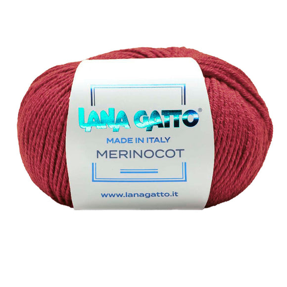 Lana Gatto Merinocot siūlai 50g (merino vilna, medvilnė)