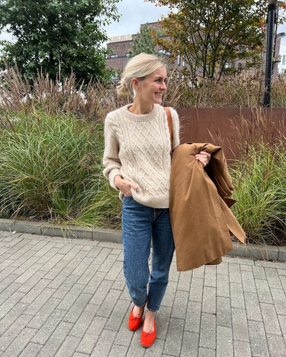 PetiteKnit Moby Sweater - Schema