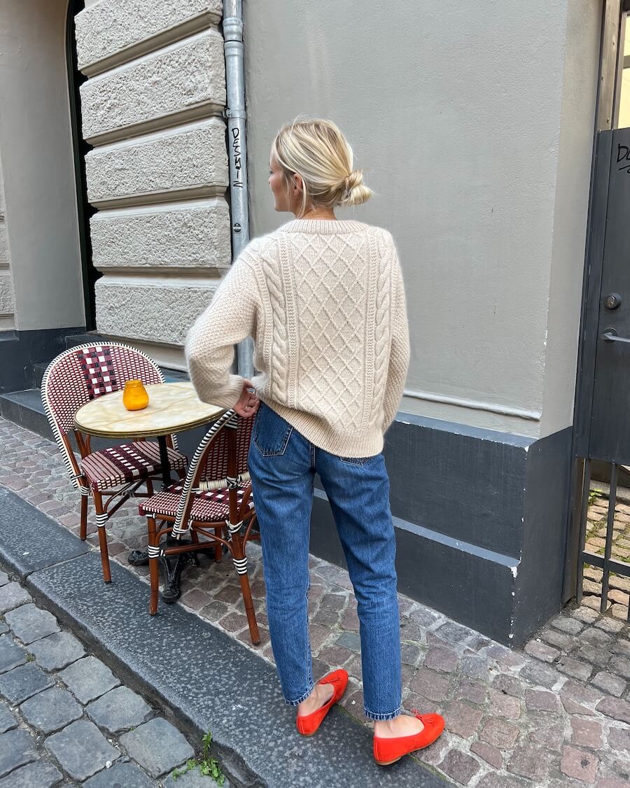 PetiteKnit Moby Sweater - Schema