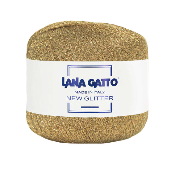 Lana Gatto New Glitter 25g (poliesteris, nailonas)