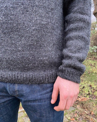 PetiteKnit Hanstholm Sweater Man - Schema