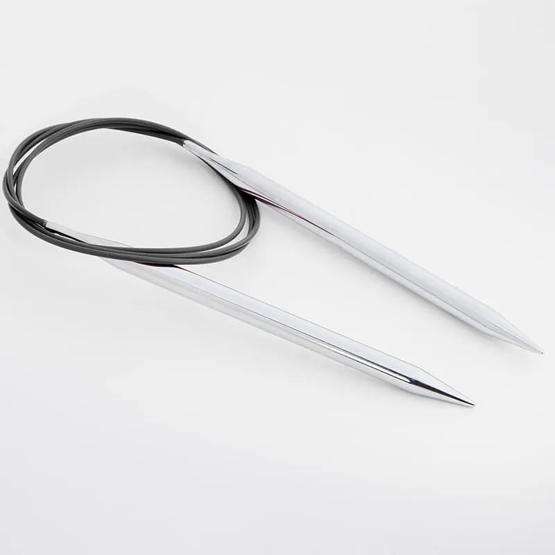 KnitPro Nova Metal mezgimo virbalai su valu 40cm - 120cm