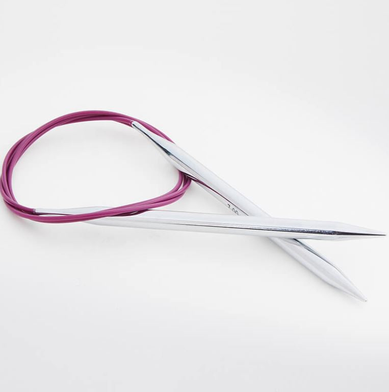 KnitPro Nova Metal mezgimo virbalai su valu 40cm - 120cm