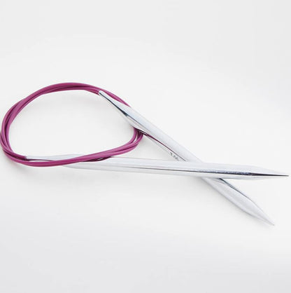 KnitPro Nova Metal mezgimo virbalai su valu 40cm - 120cm