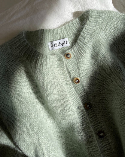 PetiteKnit Novice Cardigan (Mohair Edition) - Schema