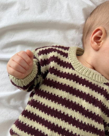 PetiteKnit Otto Sweater Baby - Schema