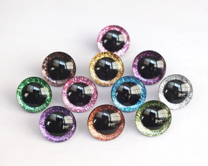 Saugios akys žaislams 8-16mm (Spalvotos) - 1vnt.