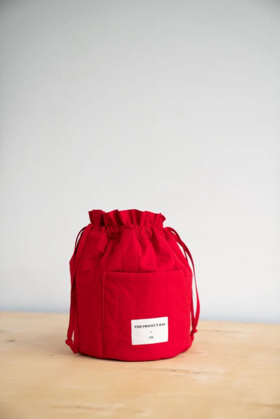 3.14 Red Project Bag (Mezgėjos krepšys)