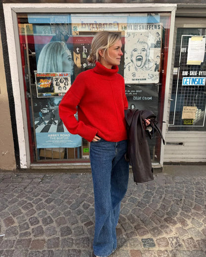 PetiteKnit Scarlet Sweater - Schema