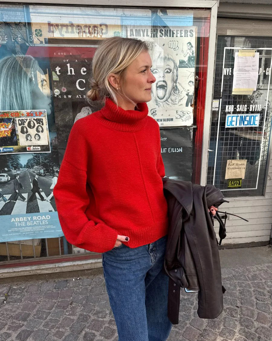 PetiteKnit Scarlet Sweater - Schema