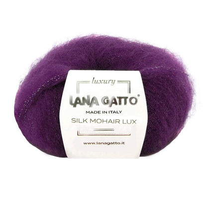 Lana Gatto Silk Mohair LUX siūlai 25g (mohera, šilkas, nailonas, poliesteris)