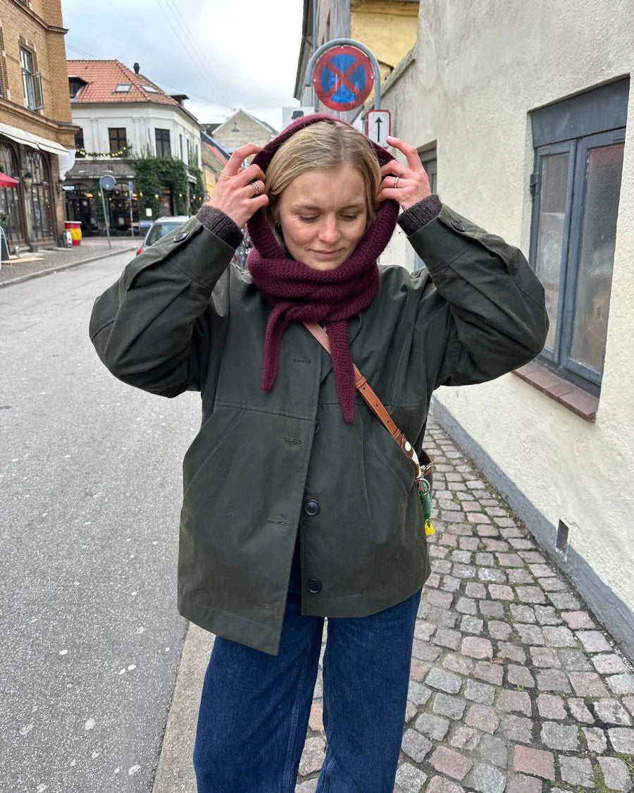 PetiteKnit Sophie Hood - Schema