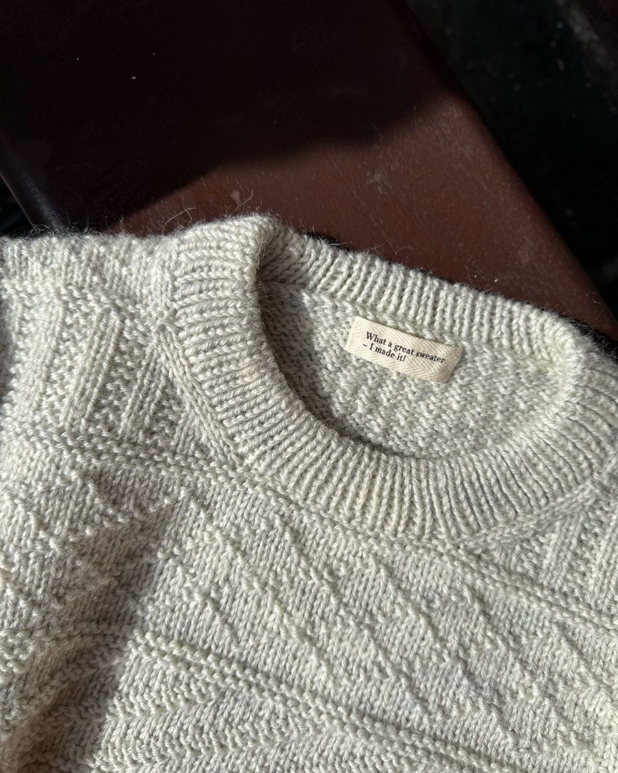 PetiteKnit Storm Sweater - Schema