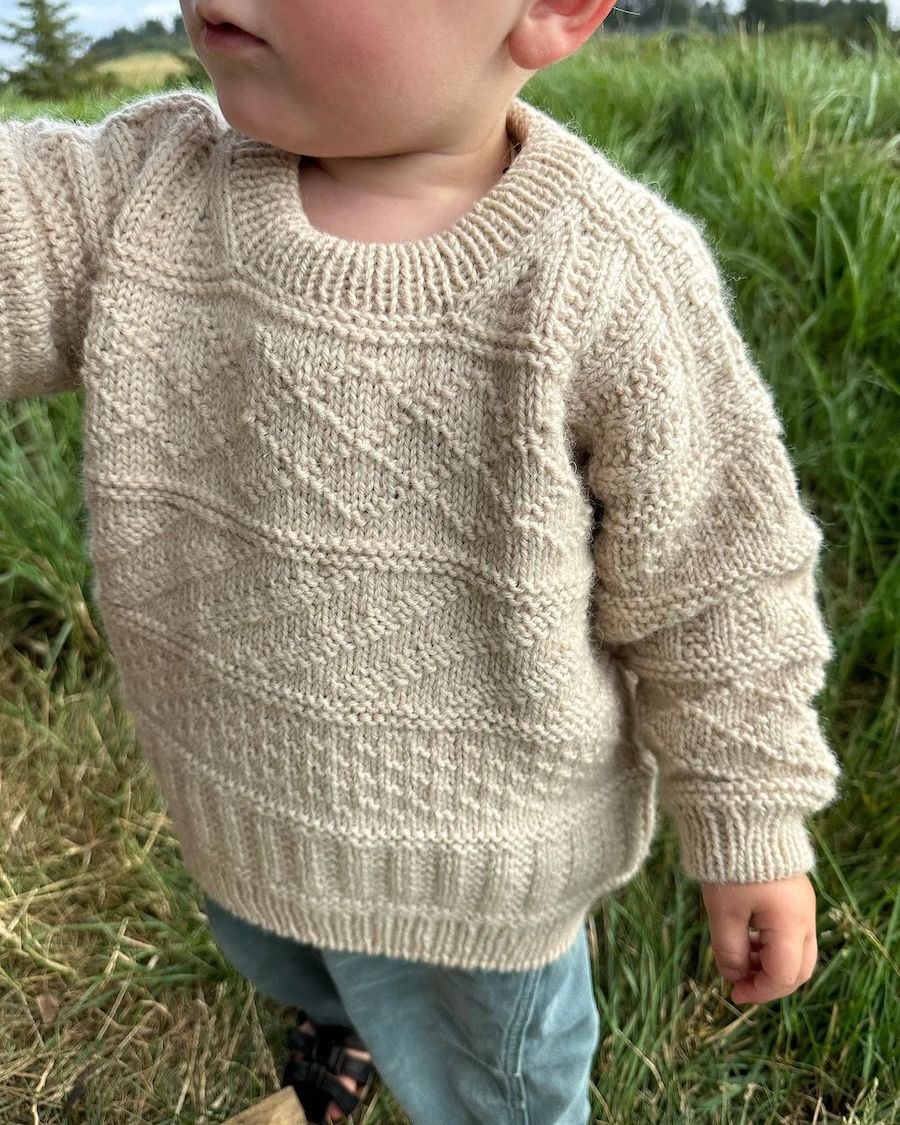 PetiteKnit Storm Sweater Junior - Schema