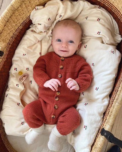 PetiteKnit Anker's Onesie Baby - Schema