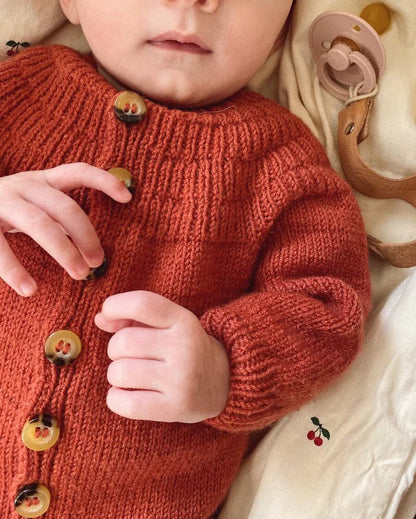 PetiteKnit Anker's Onesie Baby - Schema