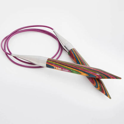 KnitPro Symfonie mediniai virbalai su valu 40cm - 100cm