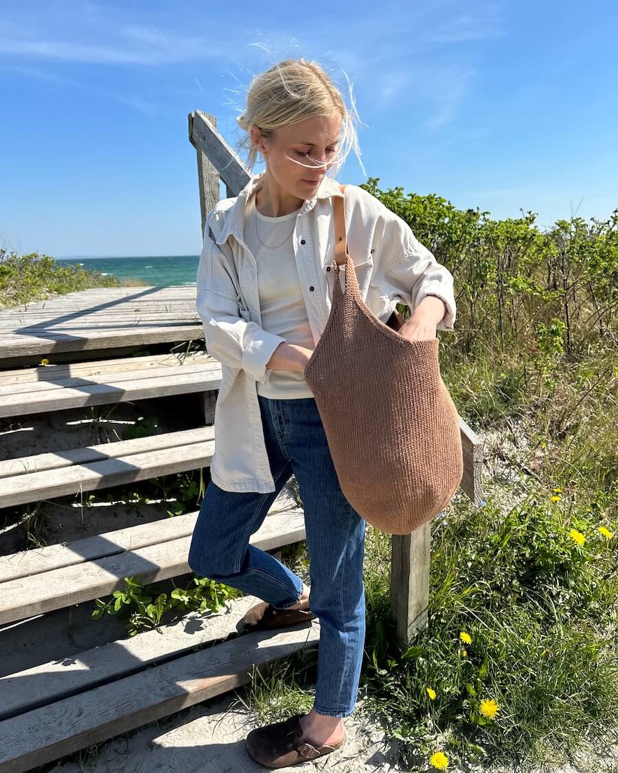 PetiteKnit pamušalas rankinei 68cm (French Market / Terrazzo Bag)