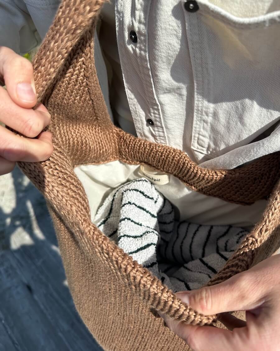 PetiteKnit pamušalas rankinei 68cm (French Market / Terrazzo Bag)
