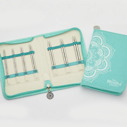 KnitPro The Mindful "Believe" needle set with interchangeable thread (13cm)