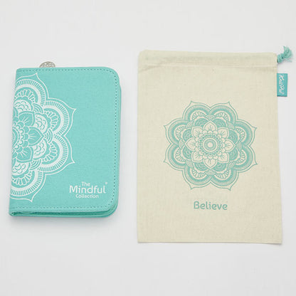 KnitPro The Mindful "Believe" needle set with interchangeable thread (13cm)