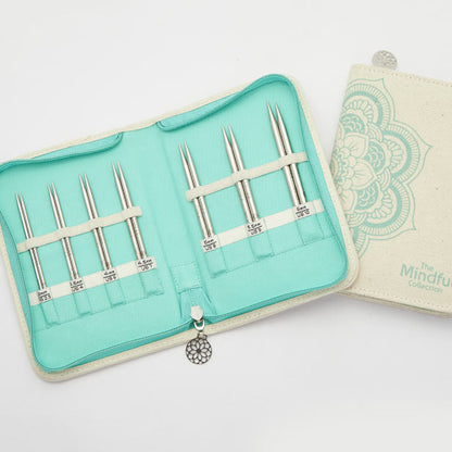 KnitPro The Mindful "Kindness" set of short needles with interchangeable thread (10cm)