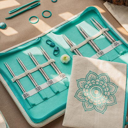 KnitPro The Mindful "Kindness" set of short needles with interchangeable thread (10cm)