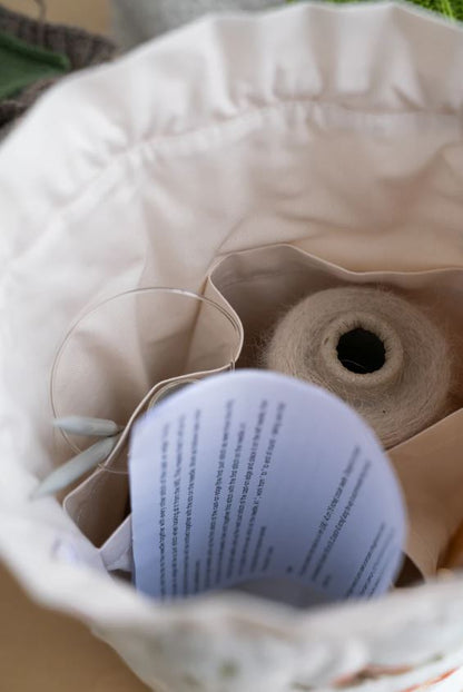 3.14 Vintage Project Bag (Mezgėjos krepšys)