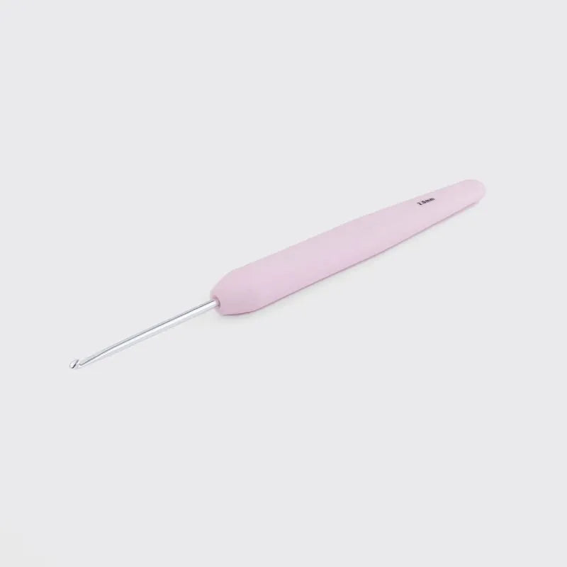 KnitPro Waves 2.0 spalvotas vąšelis su rankenėle 13cm
