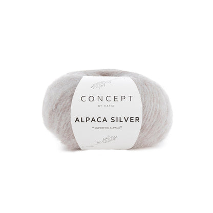 Концепция By Katia Alpaca Silver нити 25г (альпака, полиамид, полиэстер)