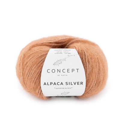 Концепция By Katia Alpaca Silver нити 25г (альпака, полиамид, полиэстер)