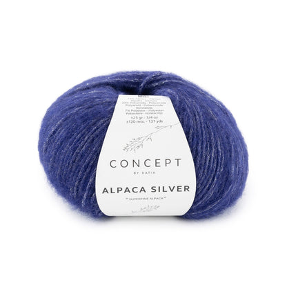 Концепция By Katia Alpaca Silver нити 25г (альпака, полиамид, полиэстер)