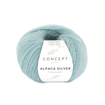 Концепция By Katia Alpaca Silver нити 25г (альпака, полиамид, полиэстер)