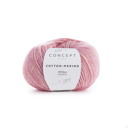 Concept By Katia Cotton-Merino siūlai 50g (merino vilna, medvilnė)