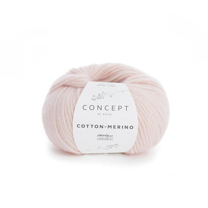 Concept By Katia Cotton-Merino siūlai 50g (merino vilna, medvilnė)