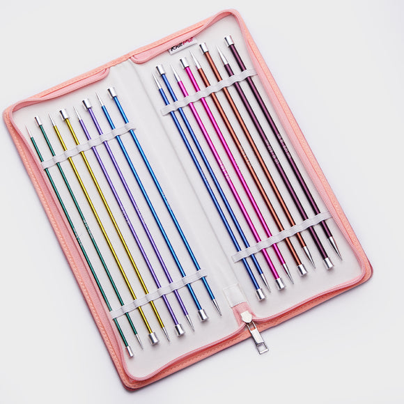 KnitPro Zing mezgimo virbalų rinkinys 35cm-25cm