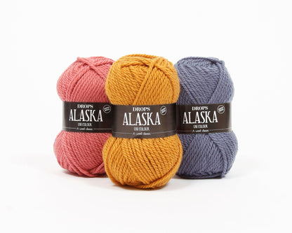 DROPS Alaska mezgimo siūlai 50g (vilna) - Pasaulio Siūlai