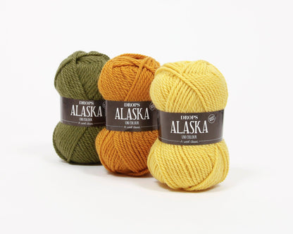 DROPS Alaska mezgimo siūlai 50g (vilna) - Pasaulio Siūlai