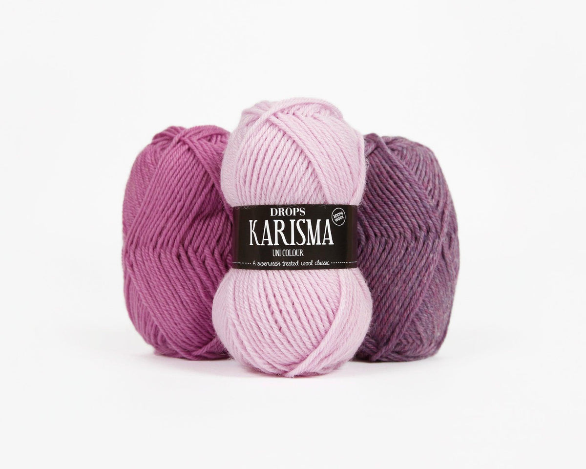 DROPS Karisma mezgimo siūlai 50g (vilna) - Pasaulio Siūlai