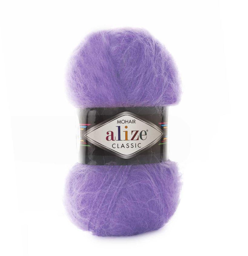 Alize Mohair Classic 100g (mohera, vilna, akrilanas) - Pasaulio Siūlai